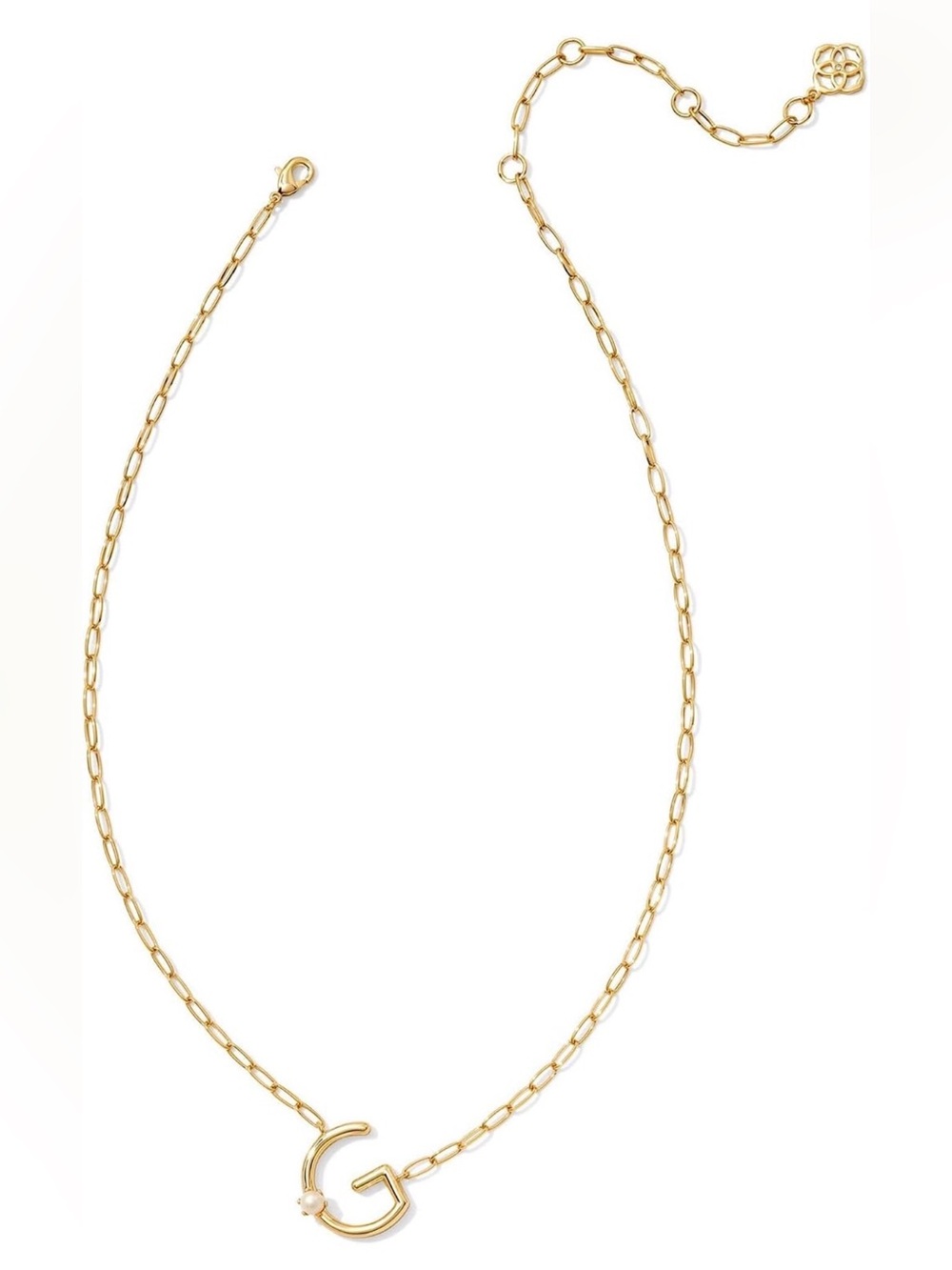 Kendra Scott Gold Crescent Pendant Necklace
